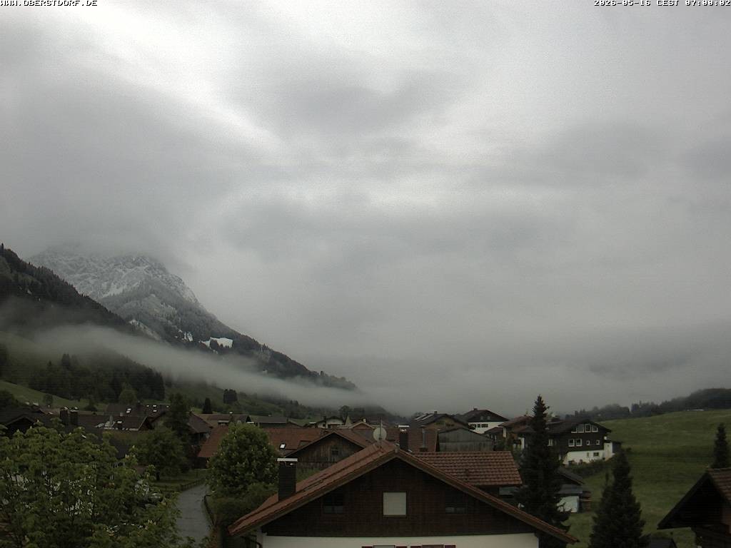 Archiv Foto Webcam Schöllang