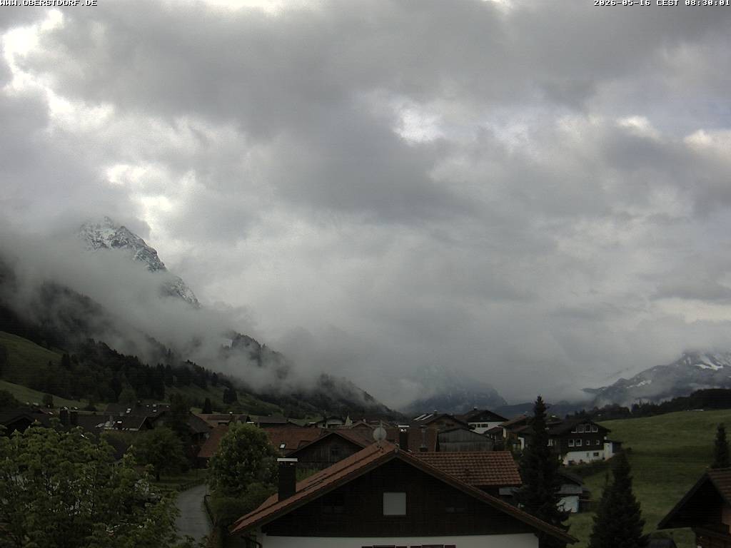 Archiv Foto Webcam Schöllang