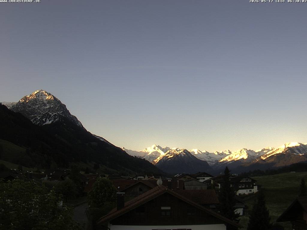 Archiv Foto Webcam Schöllang