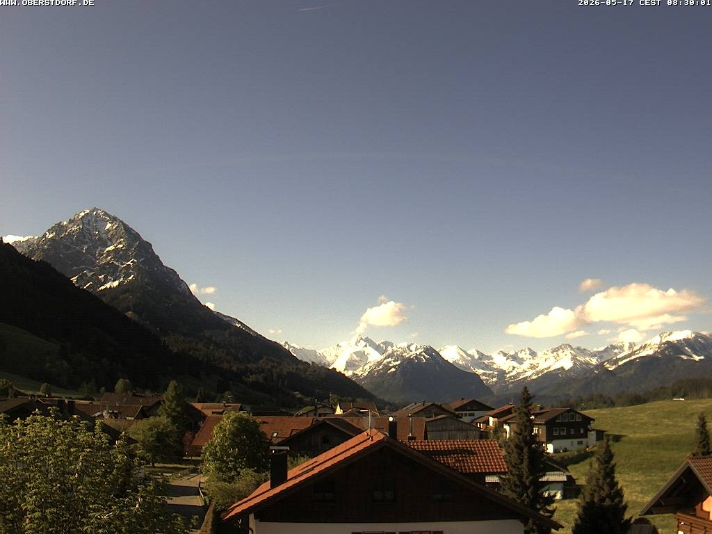 Archiv Foto Webcam Schöllang