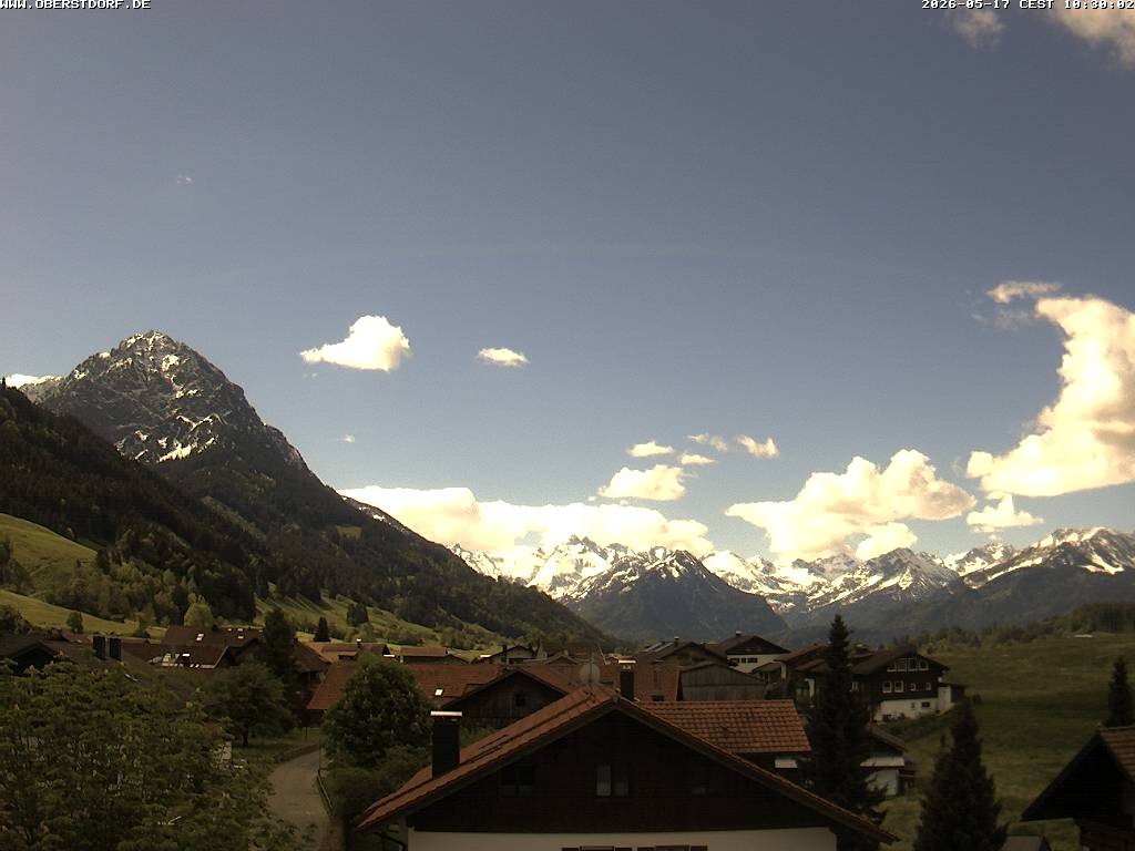 Archiv Foto Webcam Schöllang