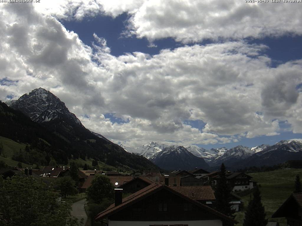 Archiv Foto Webcam Schöllang