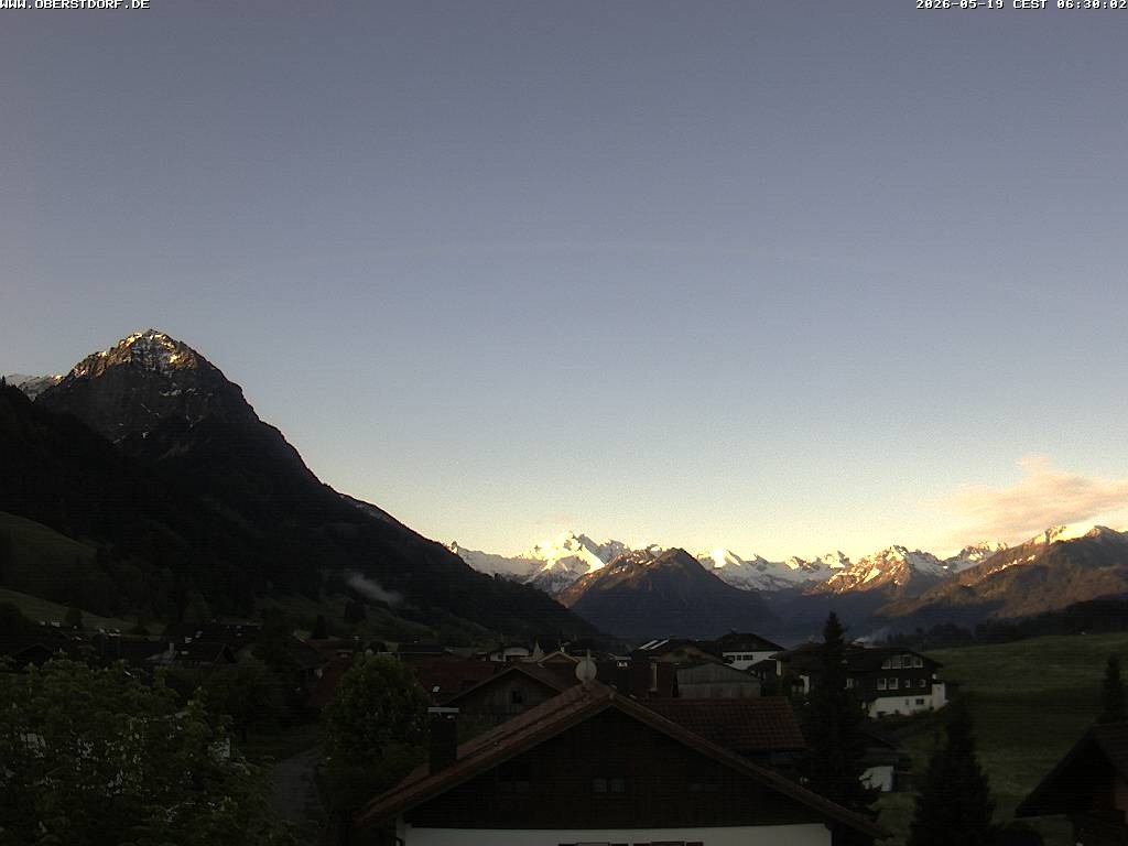 Archiv Foto Webcam Schöllang