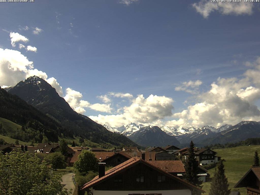 Archiv Foto Webcam Schöllang