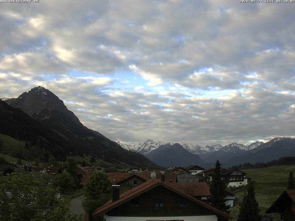 Archived image Webcam Schöllang Rubihorn