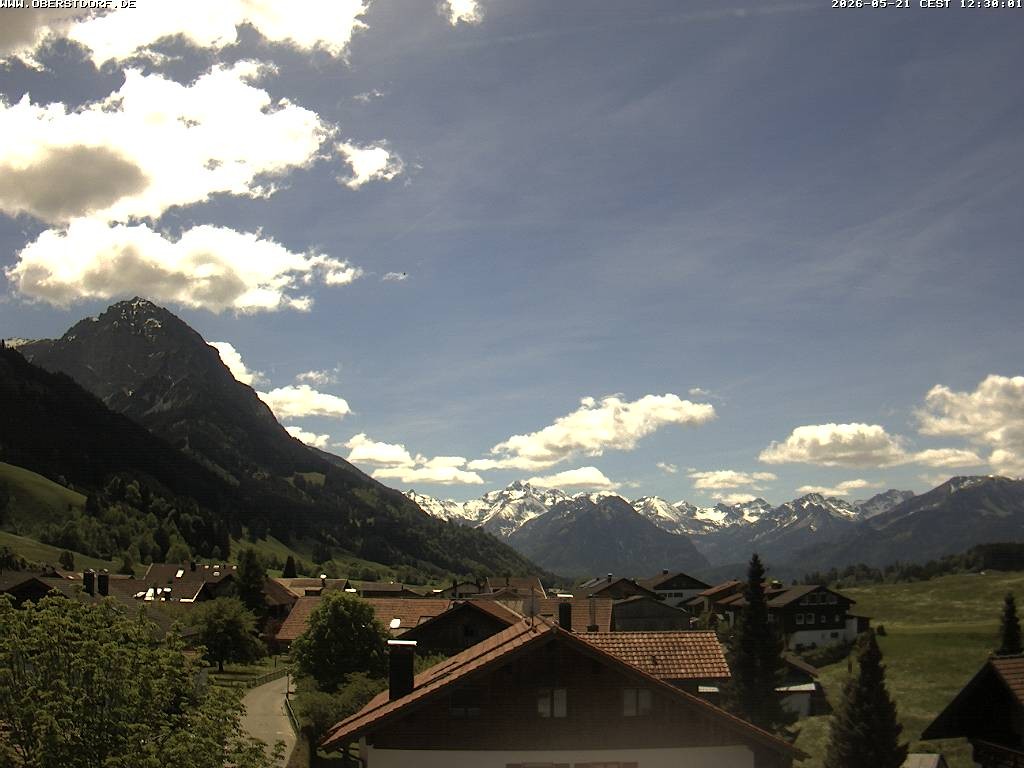 Archived image Webcam Schöllang Rubihorn