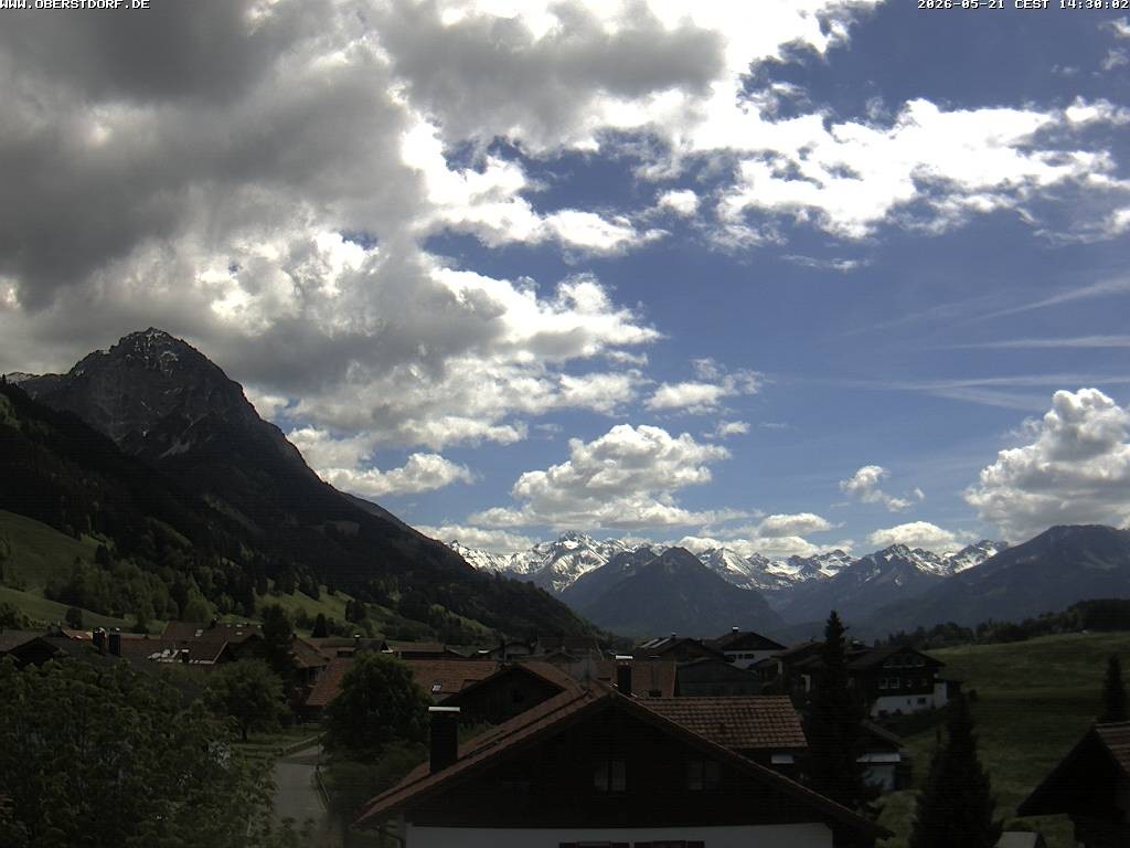 Archived image Webcam Schöllang Rubihorn