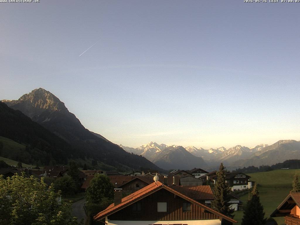 Archiv Foto Webcam Schöllang