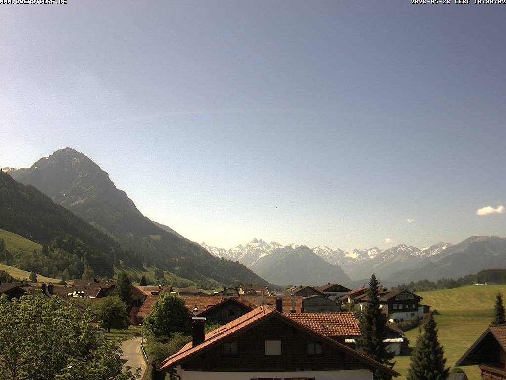 Archiv Foto Webcam Schöllang