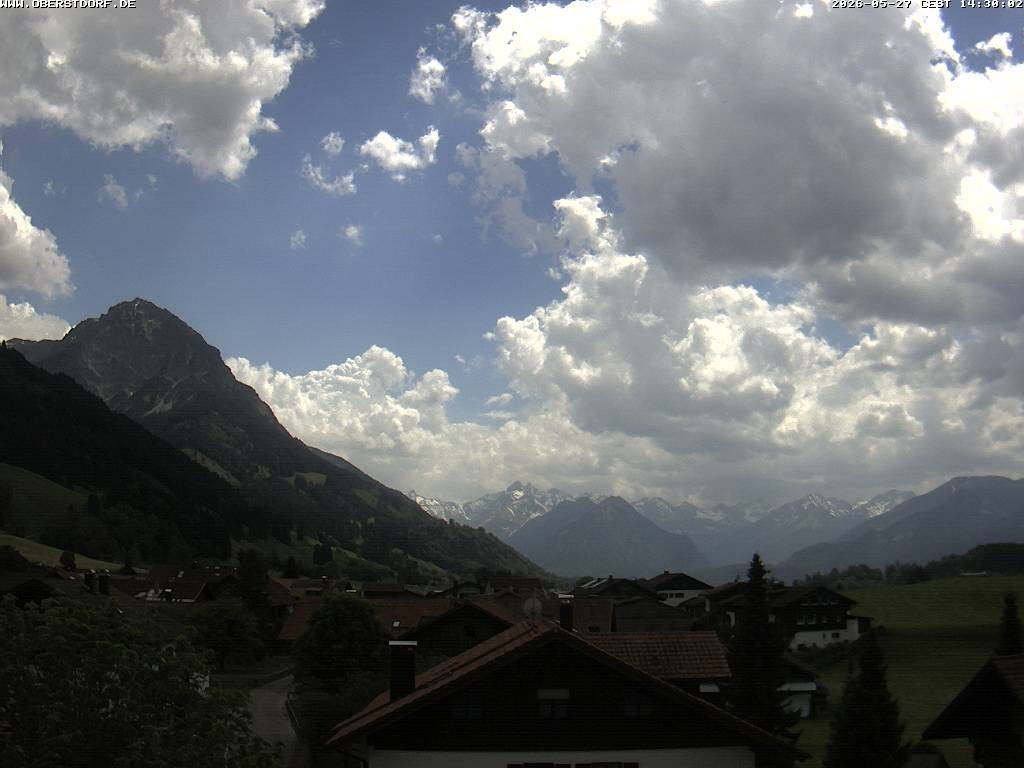 Archiv Foto Webcam Schöllang
