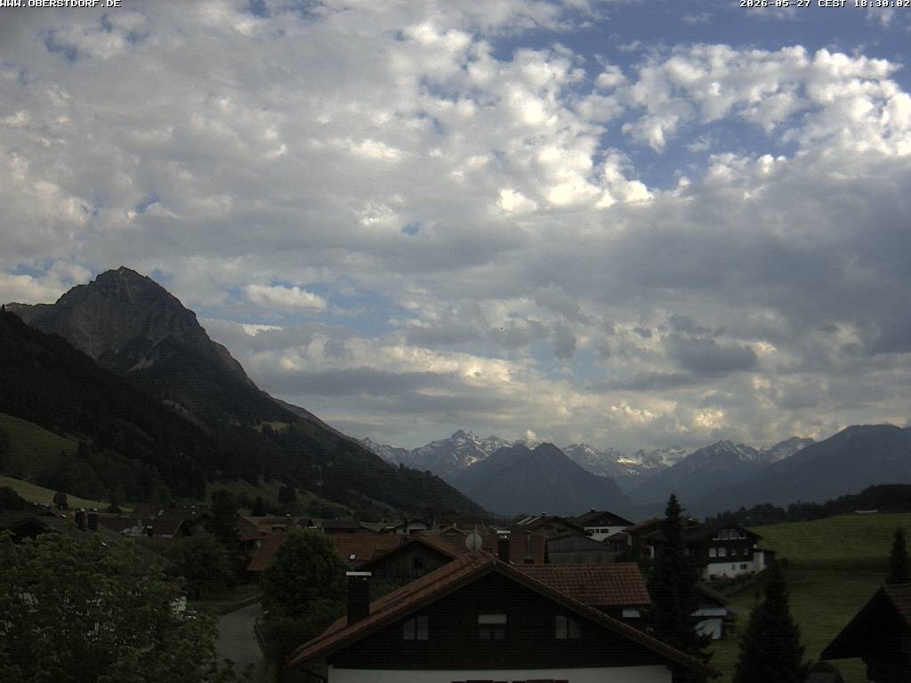 Archived image Webcam Schöllang Rubihorn