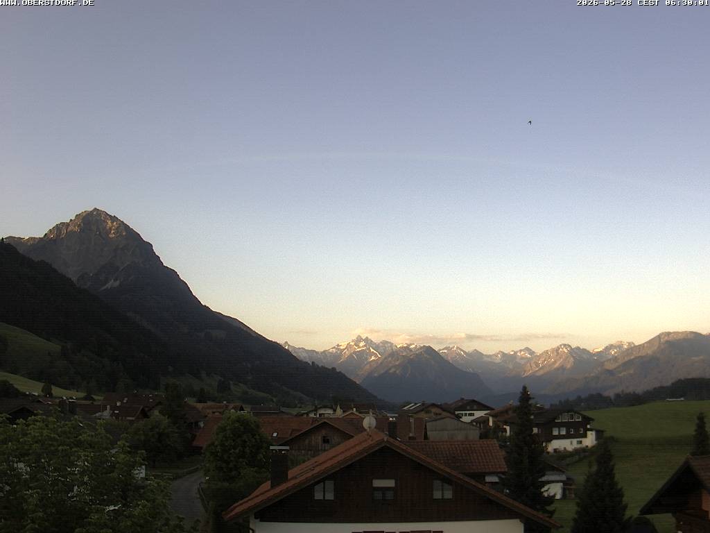 Archiv Foto Webcam Schöllang