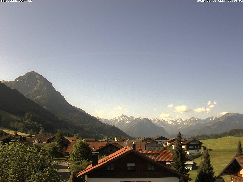 Archiv Foto Webcam Schöllang