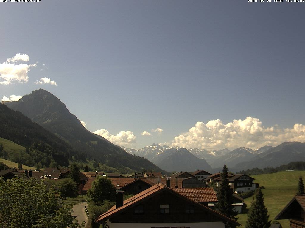 Archiv Foto Webcam Schöllang
