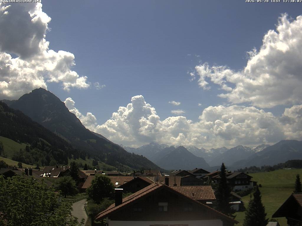 Archiv Foto Webcam Schöllang
