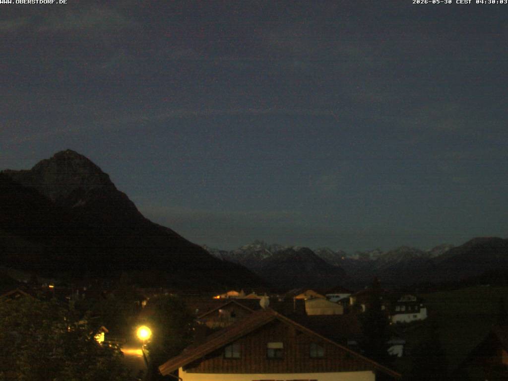 Archiv Foto Webcam Schöllang