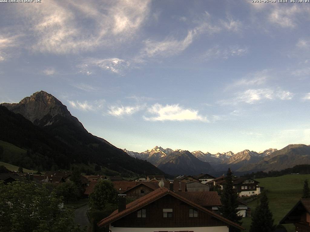 Archiv Foto Webcam Schöllang