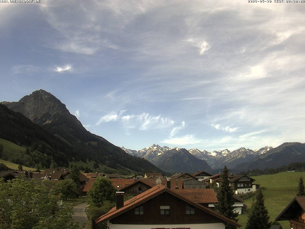 Archiv Foto Webcam Schöllang