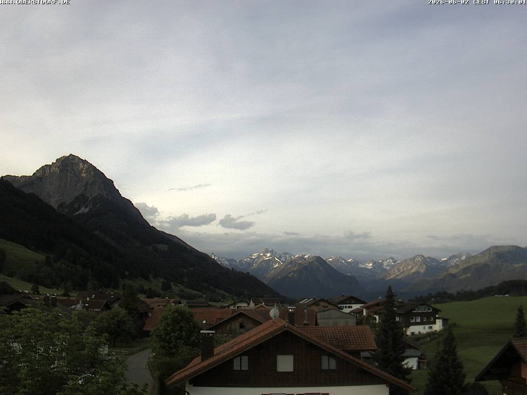 Archiv Foto Webcam Schöllang
