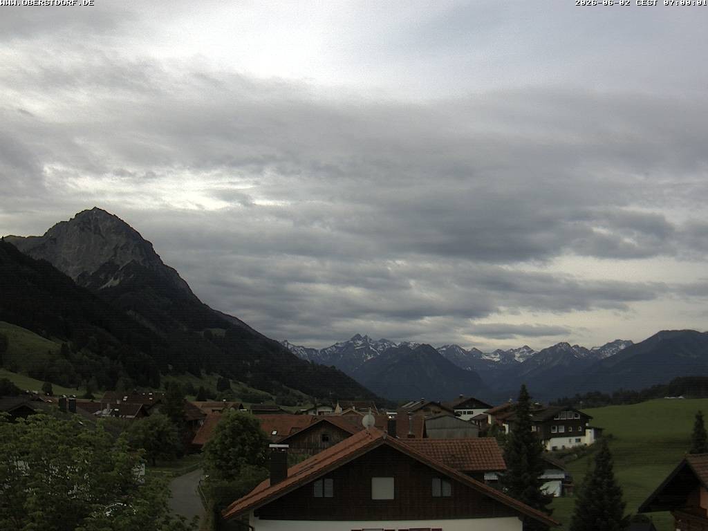 Archiv Foto Webcam Schöllang