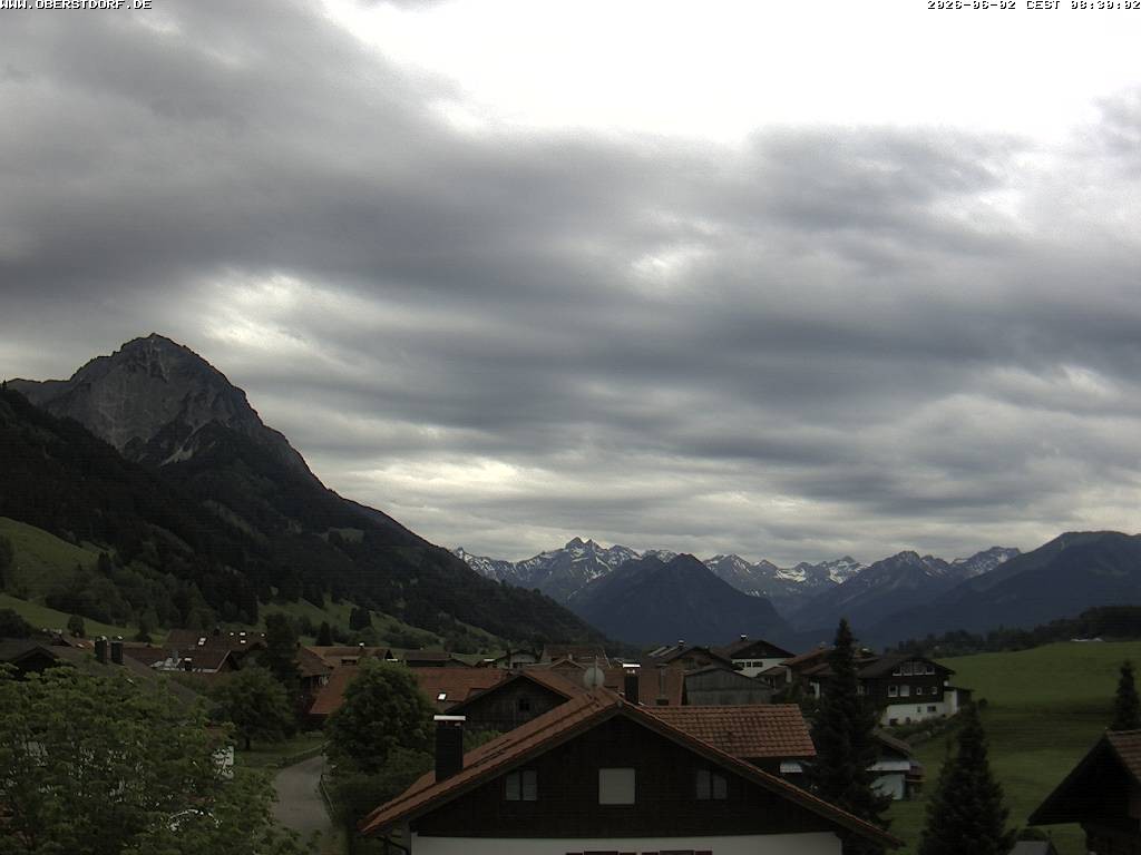 Archiv Foto Webcam Schöllang
