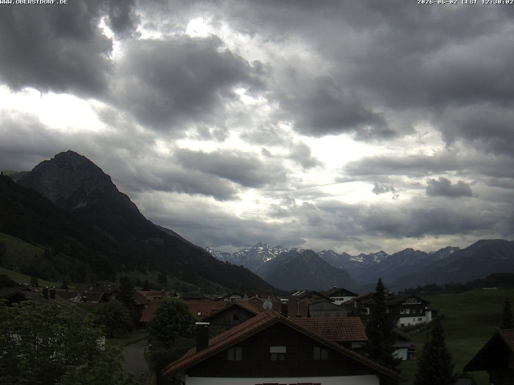 Archiv Foto Webcam Schöllang