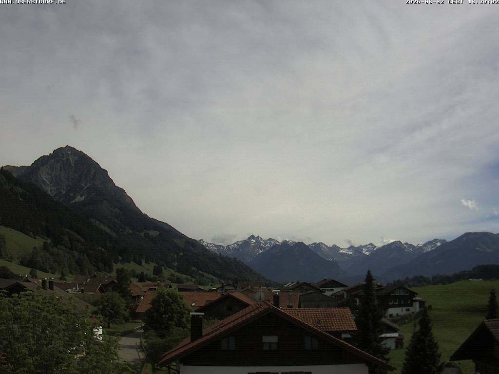 Archiv Foto Webcam Schöllang