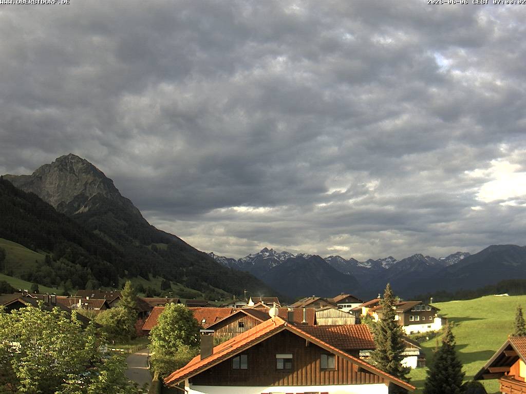 Archiv Foto Webcam Schöllang