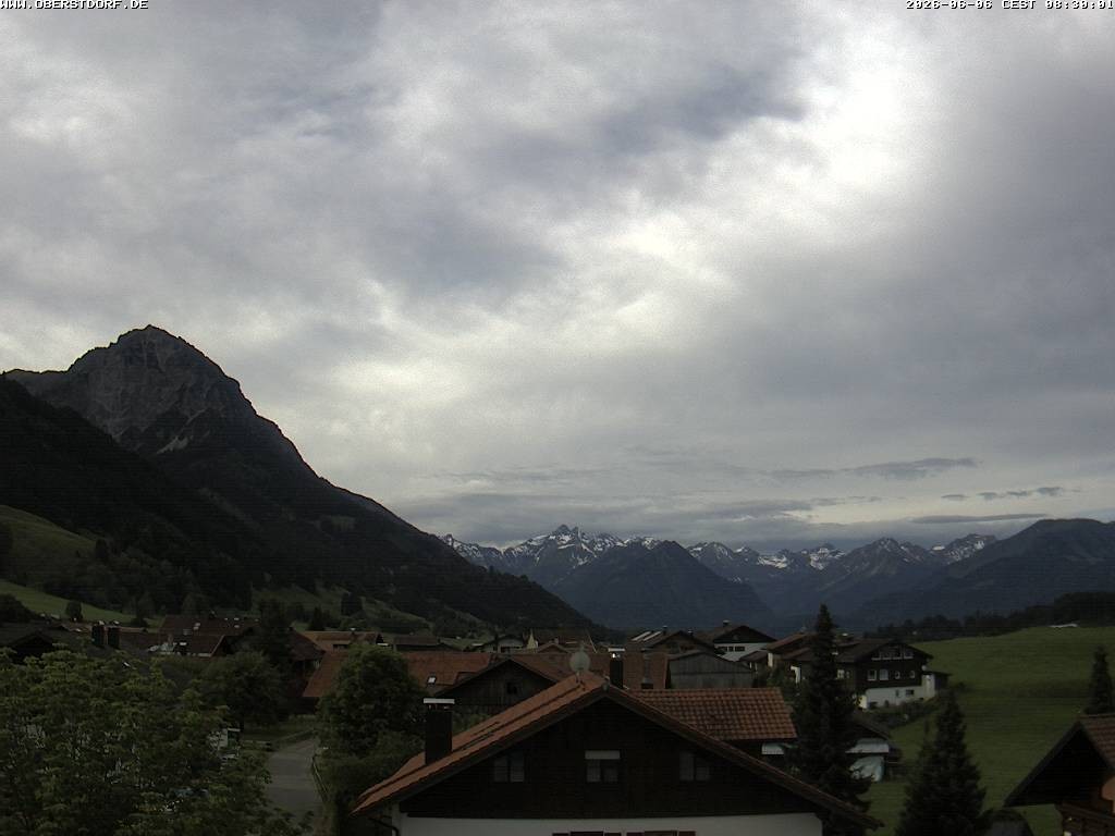 Archiv Foto Webcam Schöllang