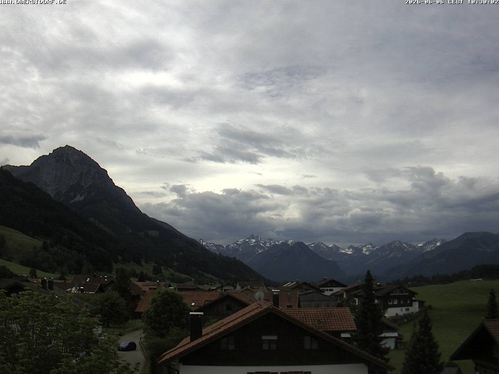 Archiv Foto Webcam Schöllang