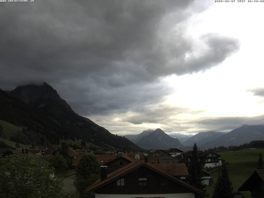Archiv Foto Webcam Schöllang