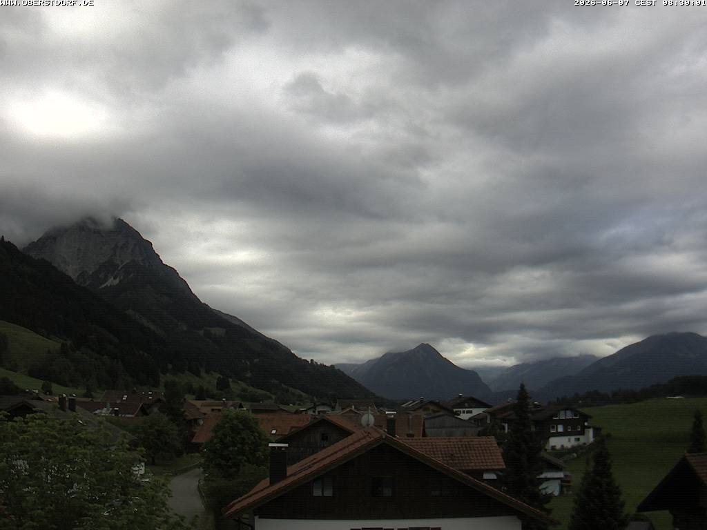 Archiv Foto Webcam Schöllang