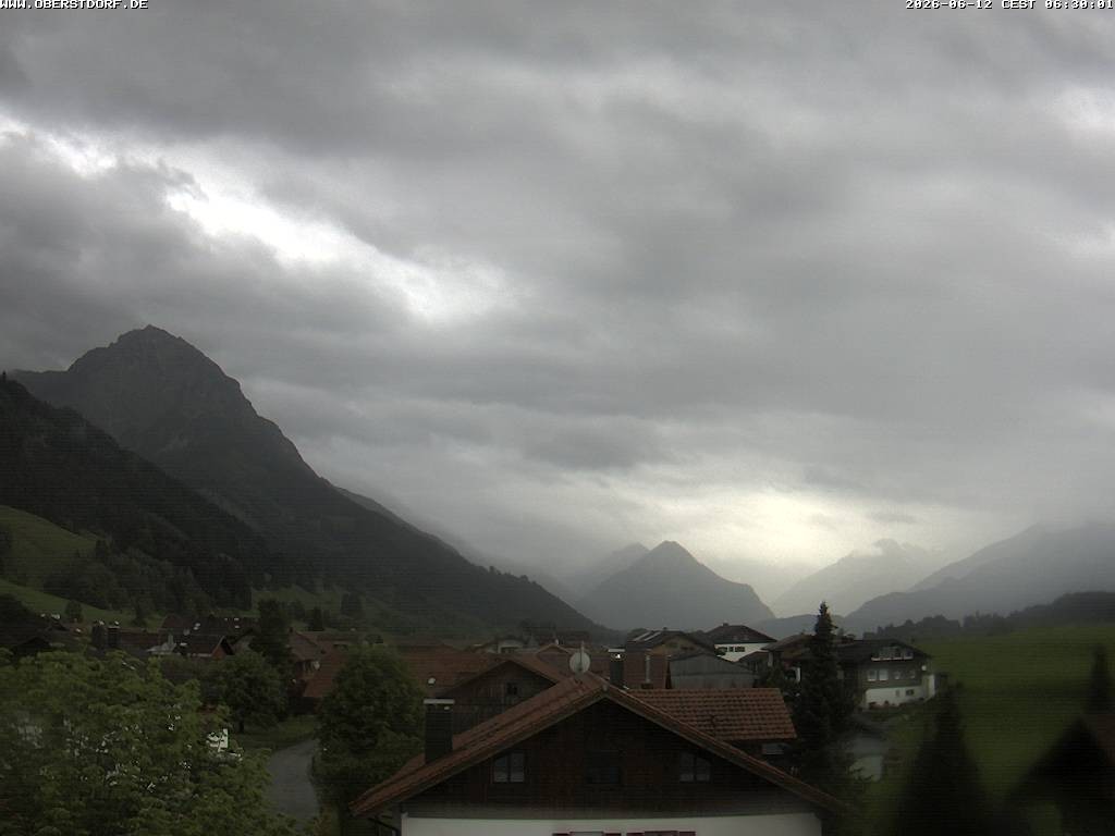 Archiv Foto Webcam Schöllang