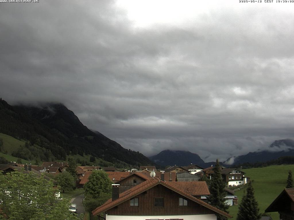 Archiv Foto Webcam Schöllang