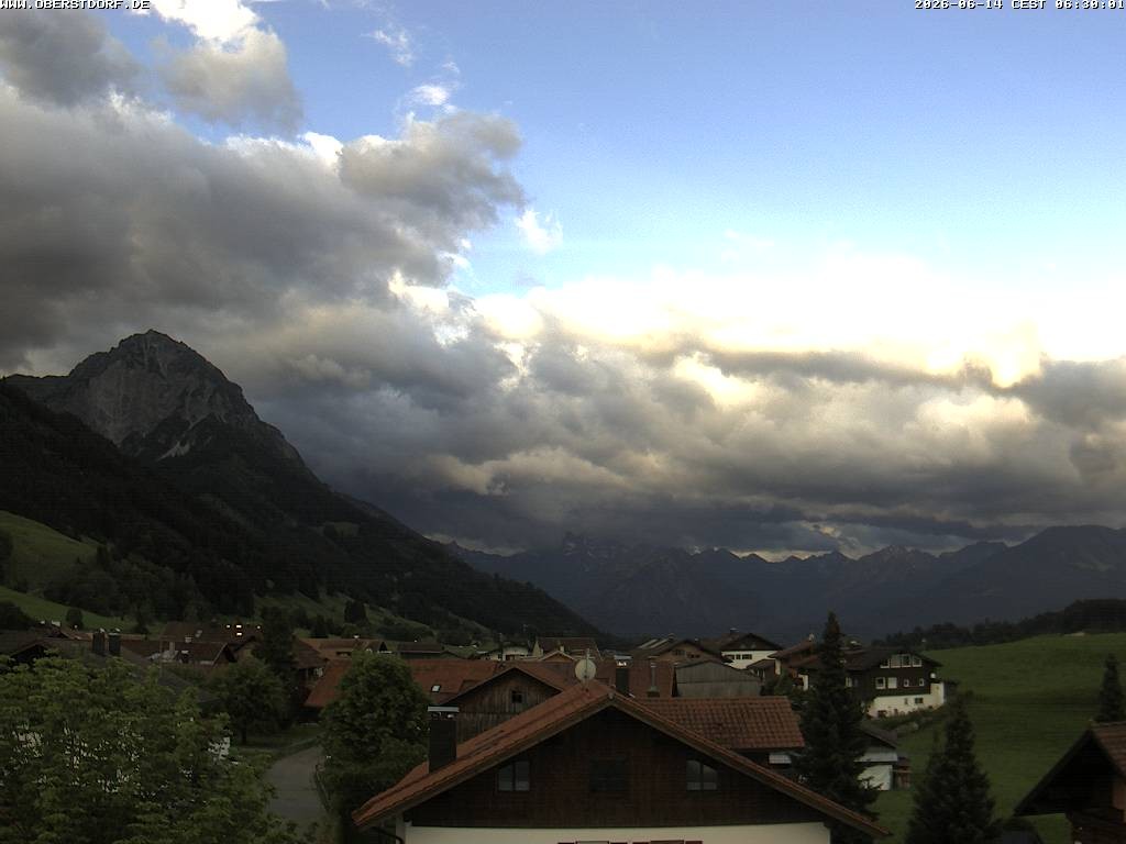 Archiv Foto Webcam Schöllang