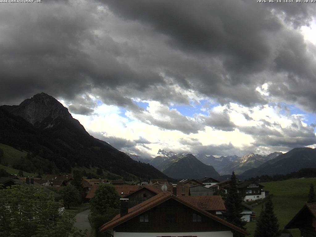 Archiv Foto Webcam Schöllang