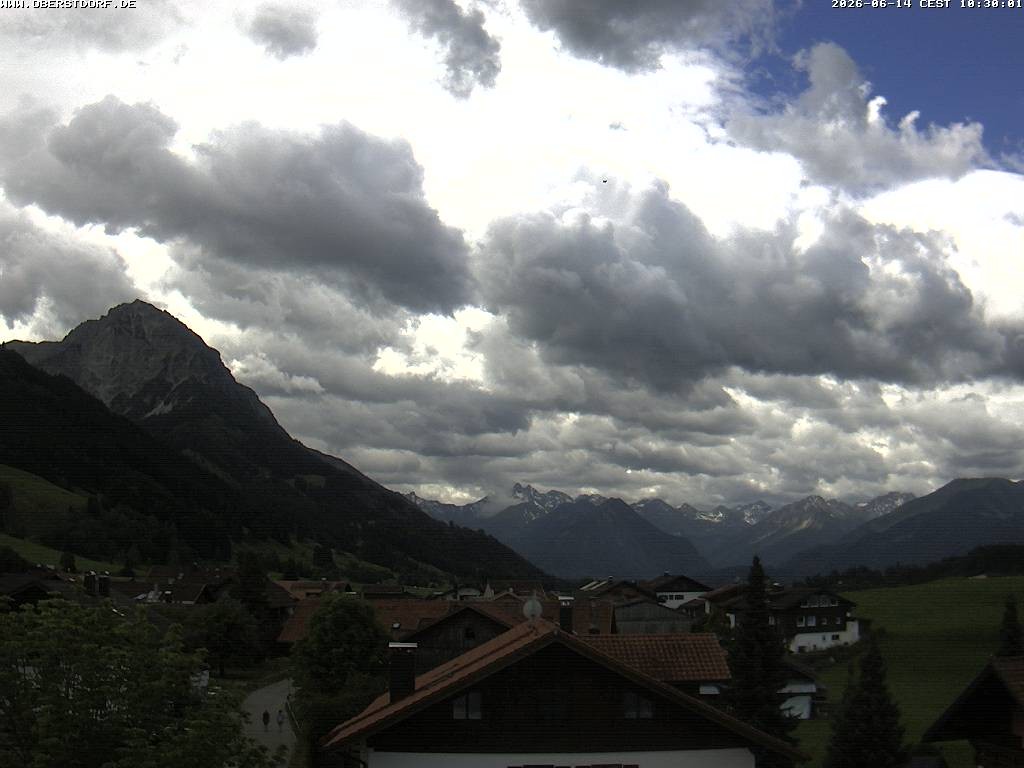 Archiv Foto Webcam Schöllang