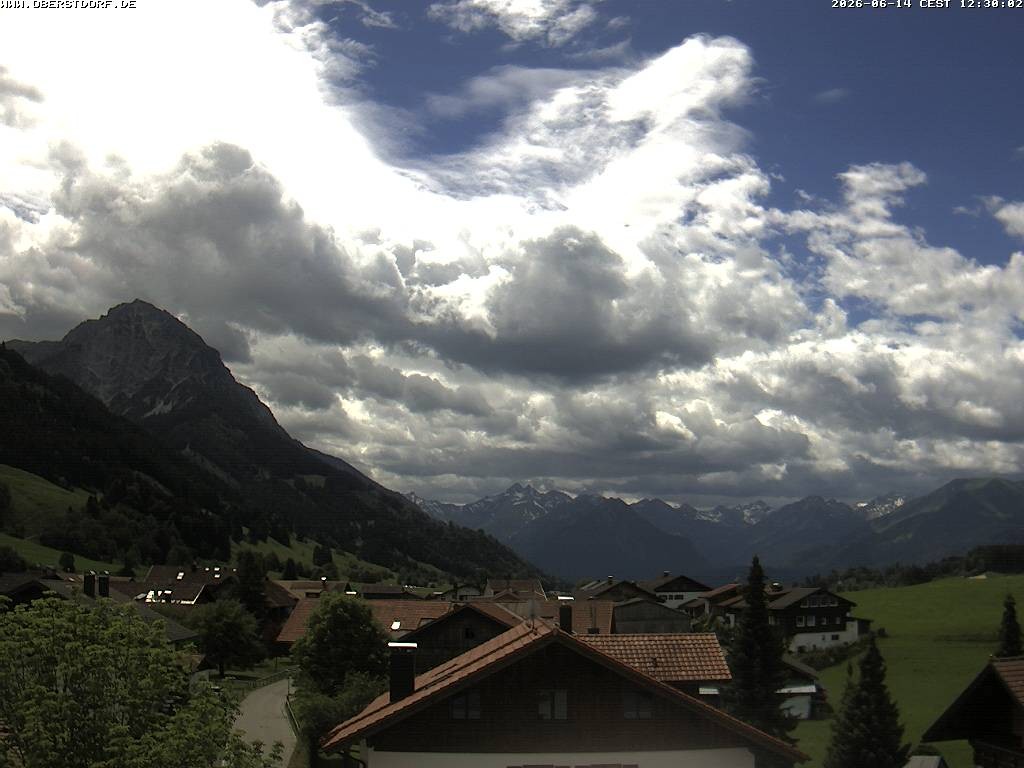 Archiv Foto Webcam Schöllang