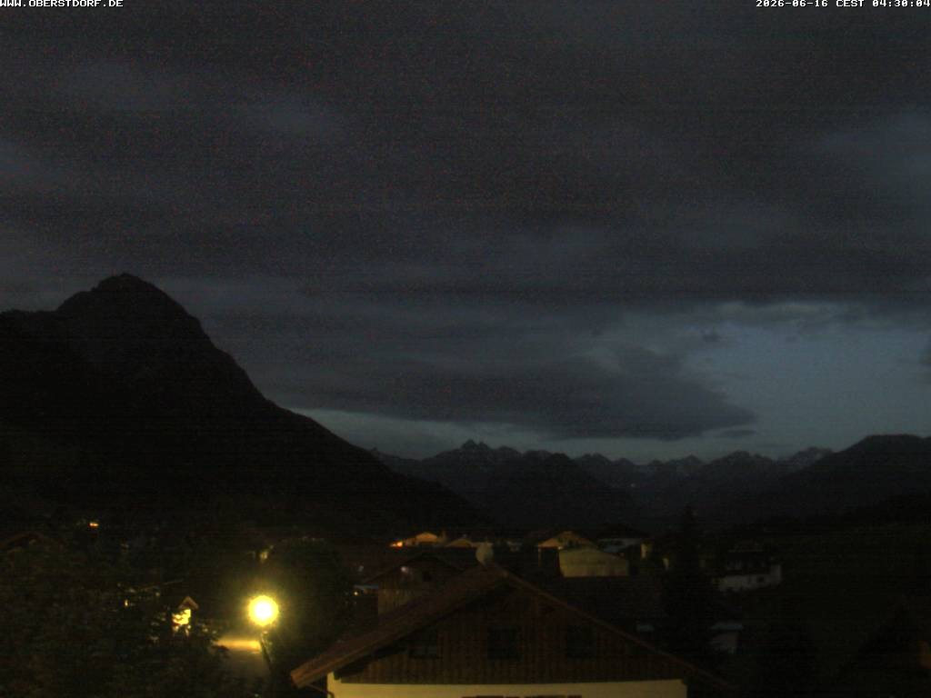 Archiv Foto Webcam Schöllang