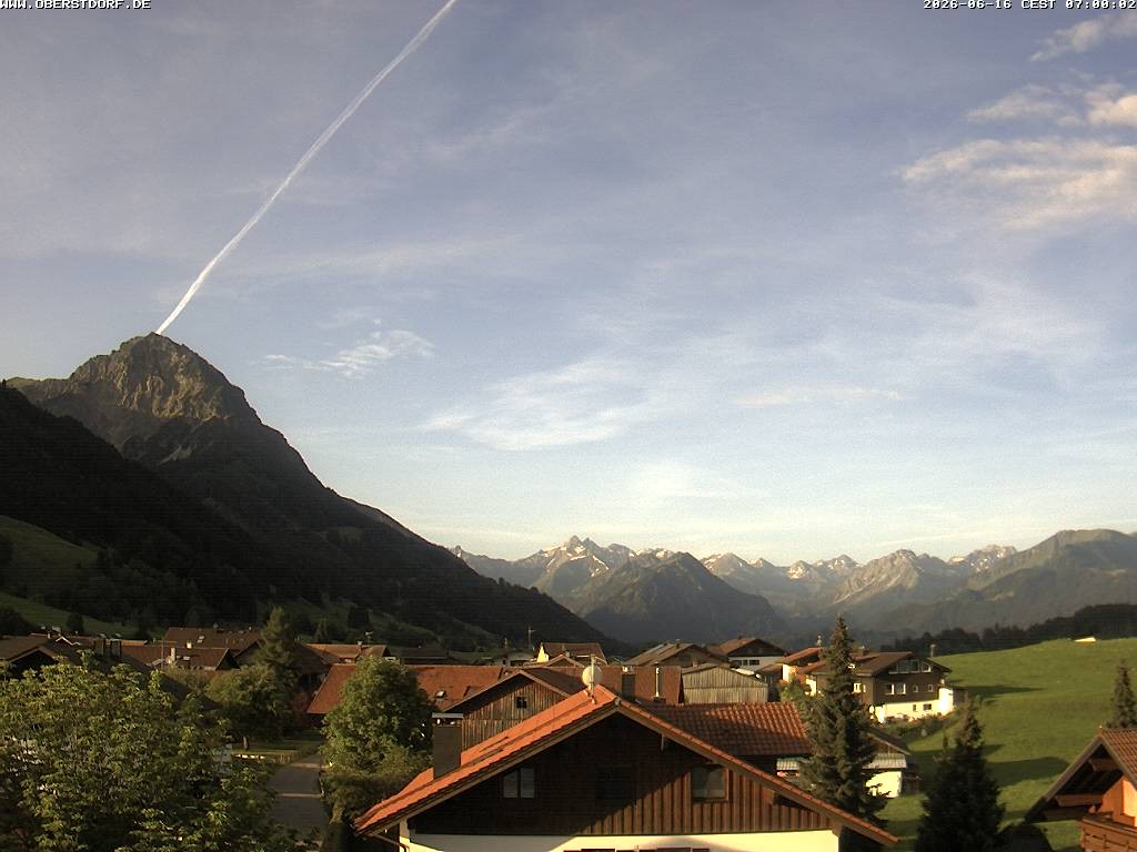 Archiv Foto Webcam Schöllang