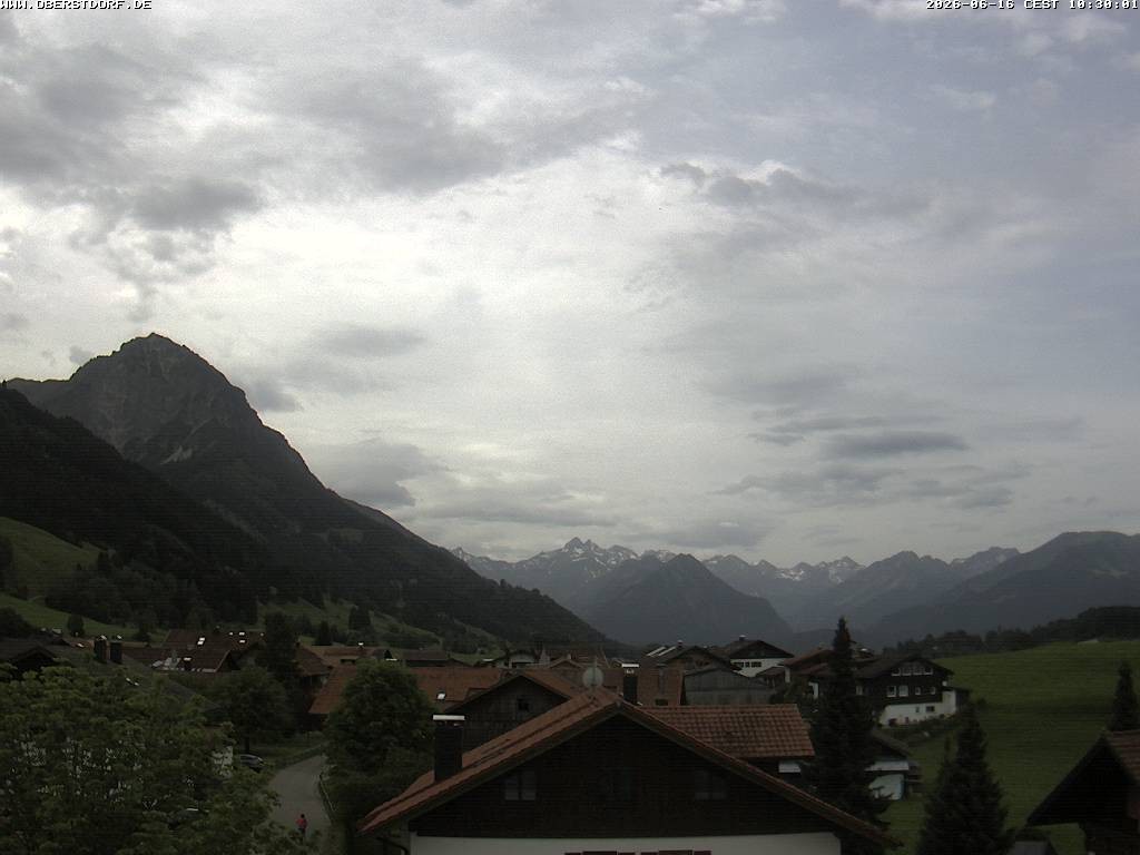 Archiv Foto Webcam Schöllang