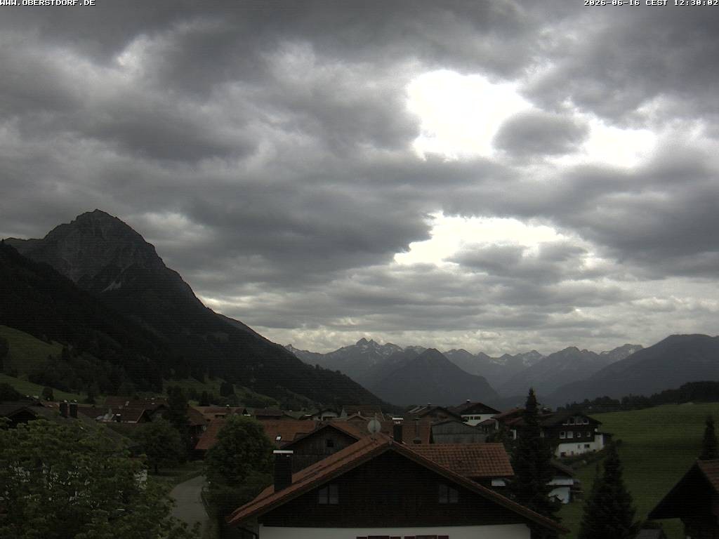 Archiv Foto Webcam Schöllang