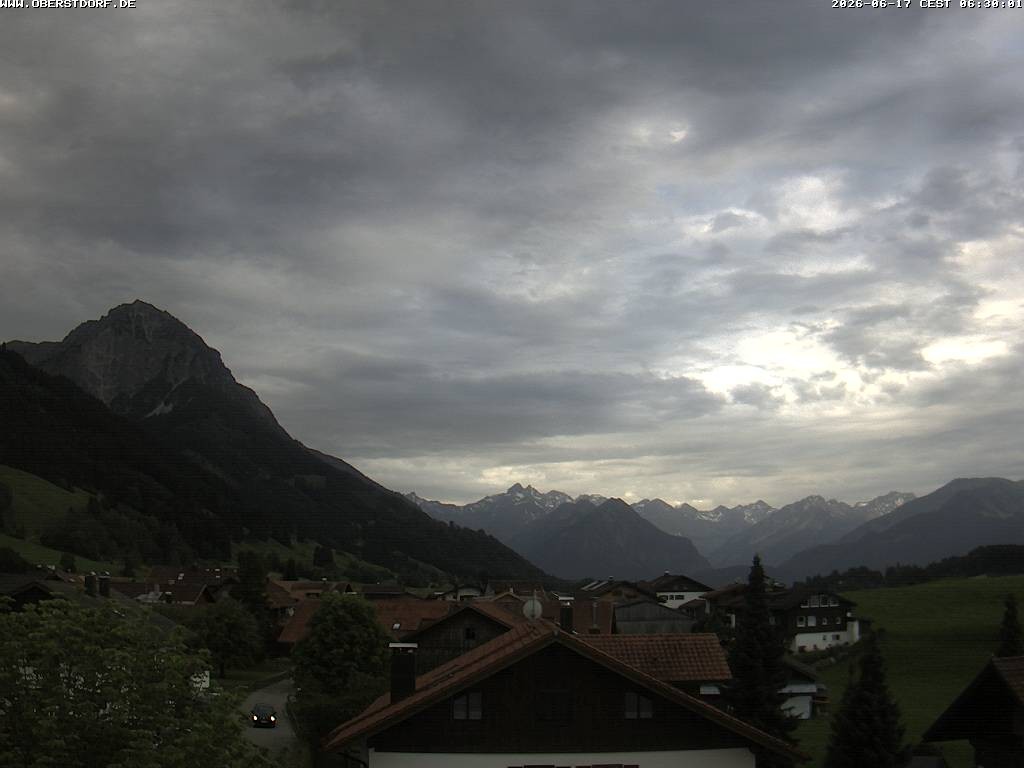 Archived image Webcam Schöllang Rubihorn
