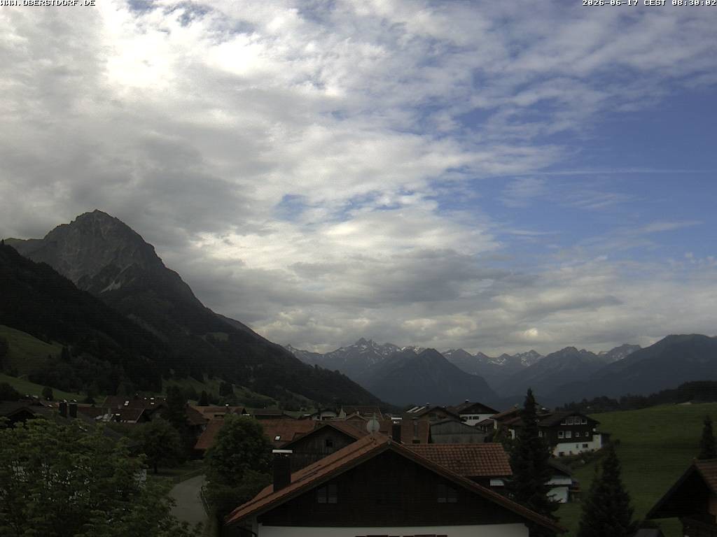 Archived image Webcam Schöllang Rubihorn