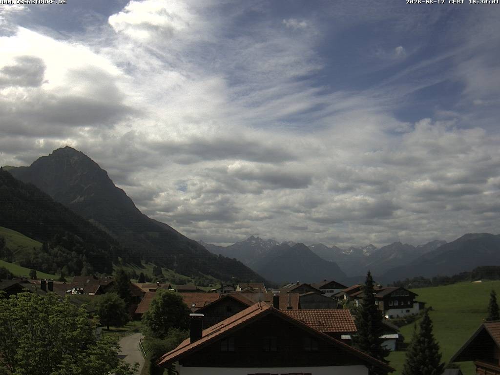 Archived image Webcam Schöllang Rubihorn