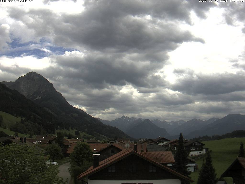 Archived image Webcam Schöllang Rubihorn