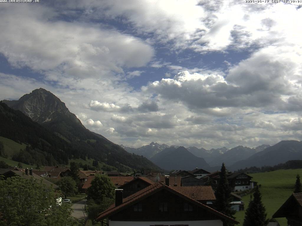 Archiv Foto Webcam Schöllang
