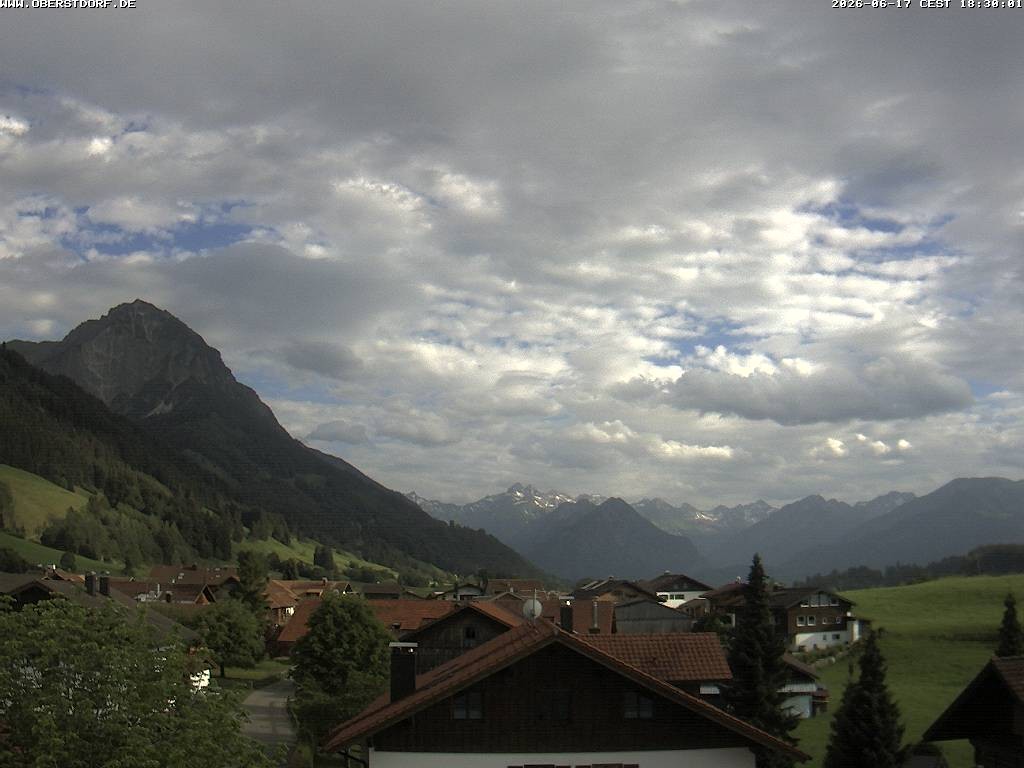 Archiv Foto Webcam Schöllang