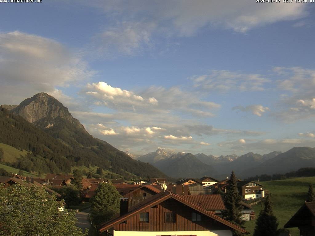Archiv Foto Webcam Schöllang