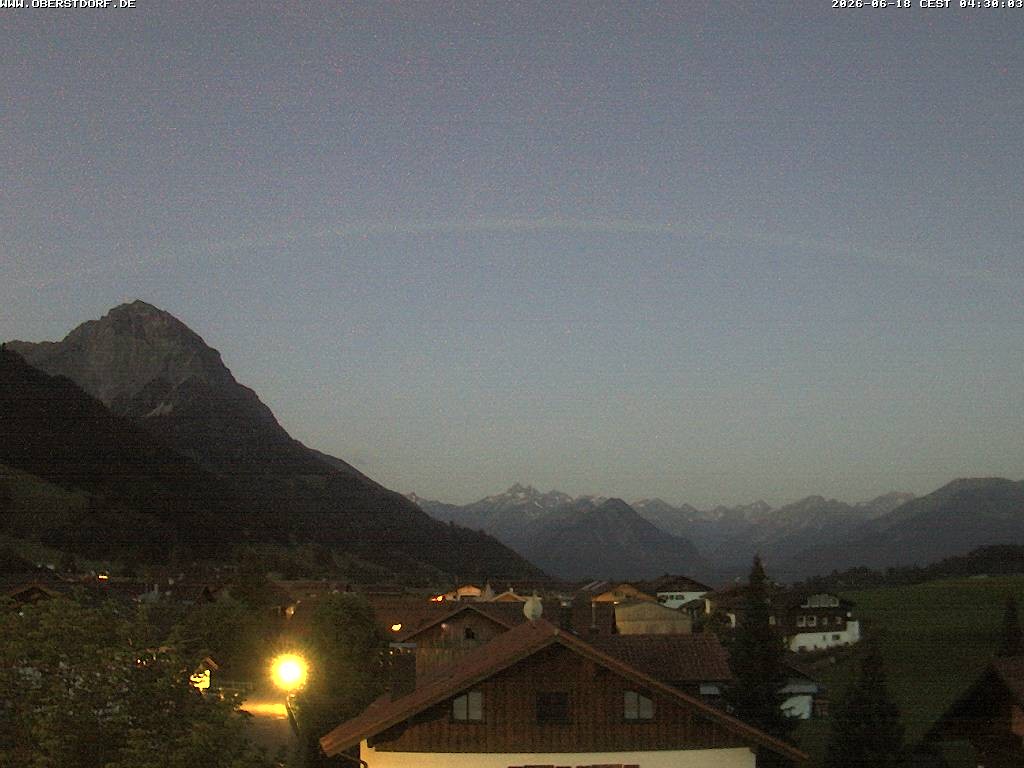 Archiv Foto Webcam Schöllang